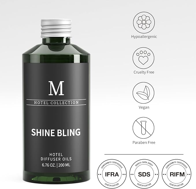 Hotel Collection Diffuser Oil- 6.76 Fl Oz/200ML-Shine Bling, Luxury Essential - Image 2