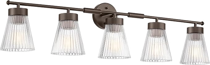 5-Light Bathroom Vanity Light, HWH Farmhouse Vanity Lights by HWHINVESTMENT