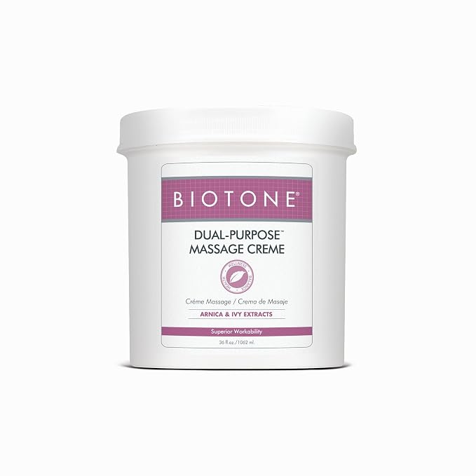 Biotone Dual-Purpose Massage Creme, 36 Ounce by BIOTONE