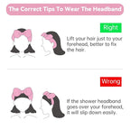 Casoty Pink 6 Pcs Spa Headband, Hair Band - Image 8