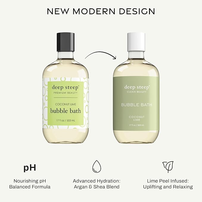 Deep Steep Coconut Lime Bubble Bath - Image 4