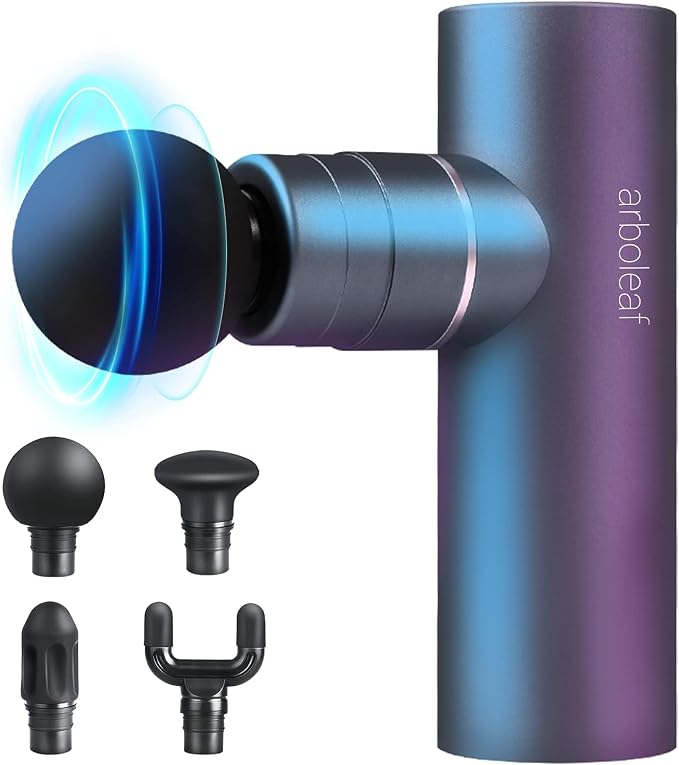 arboleaf Massage Gun Deep Tissue, Balance of Power & Portability Full-Metal by arboleaf