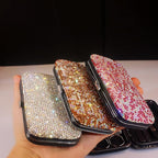 Bling Rhinestone Manicure Set Nail Clippers Pedicure Kit-8 Pieces, Stainless - Image 6