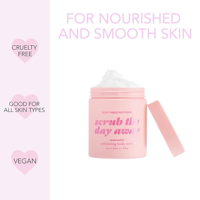 Body Prescriptions Exfoliating Body Scrub – Body Cleanser - Image 4