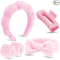 VELSCRUN Spa Headbands for Wash Face, Makeup Headband, Facial Skincare Headbands by VELSCRUN