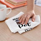 2PCS Coffee Kitchen Towels, Funny Farmhouse Rustic Reusable Absorbent Waffle - Image 5