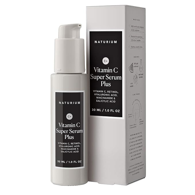 Naturium Vitamin C Super Serum Plus, Smoothing Face Care, plus Retinol by Naturium