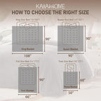 KAWAHOME Sherpa Fleece Queen Size Blanket - Image 3