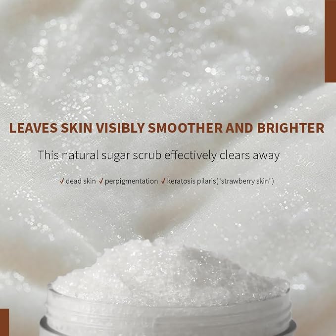 Coconut Sugar Scrub for Body Face & Feet - Image 2