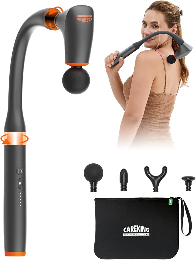 Detachable Massage Gun Deep Tissue by CAREKINGWEALWAYSCARE