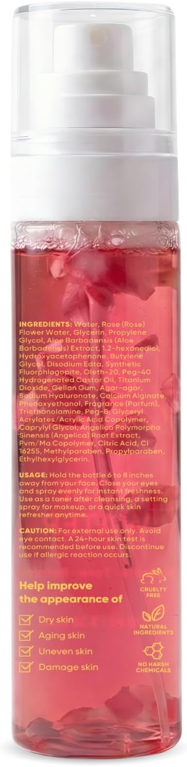 Rose Water Spray for Face & Hair - Image 2