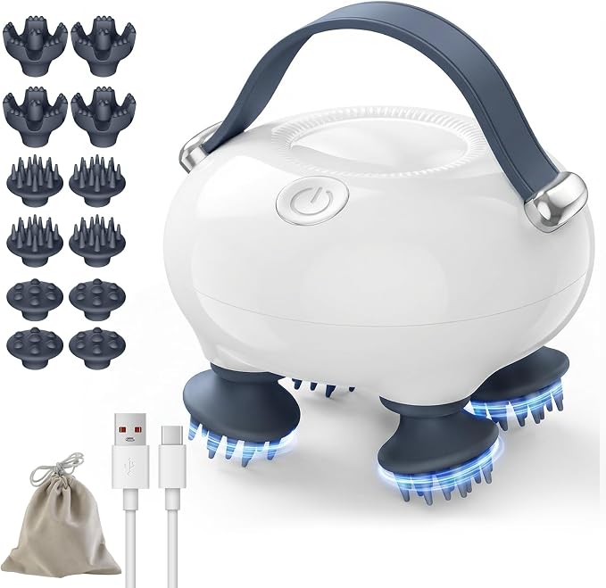 Scalp Massager, Head Massager Scalp by IOOKNA