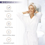 SimpleField 2 Pack Microfiber Hair Towel Wrap - Image 4