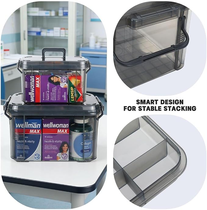 HEY FOLY 15qt Medicine Organizer Storage Box - Image 6