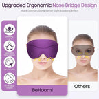 BeHoomi Sleep Mask, Premium Eye Mask - Image 2