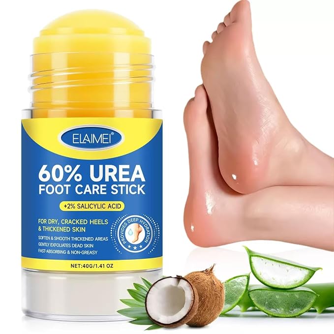 60% Urea Cream Stick plus 2% Salicylic Acid, Maximum Strength Urea Foot Cream - Image 4