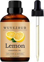 Lemon Essential Oils, 60ML Pure and Natural Essential Oil by WUVEZRUB
