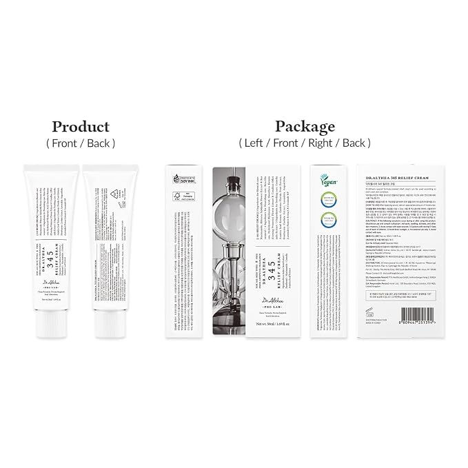 Dr.Althea 345 Relief Cream, Daily Face Moisturizer, Blemish Relief Care - Image 2