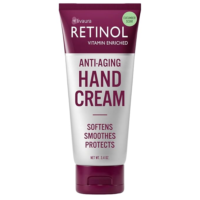 LIVAURA Retinol Anti-Aging Hand Cream–The Original Retinol by SKINCARE+LdeL+COSMETICS+RETINOL