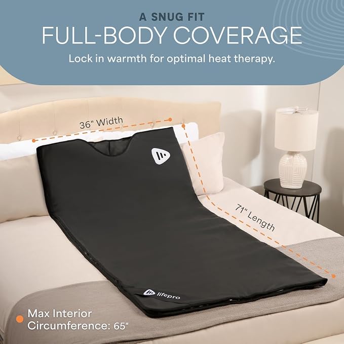 LifePro RejuvaWrap Infrared Sauna Blanket - Image 5