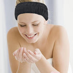 LAPOHI 3 Pack Microfiber Modern Face Washing Headbands - Image 2