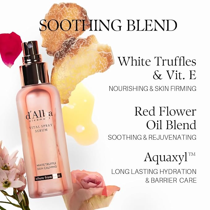 d'alba Piedmont Italian White Truffle Vital Spray Serum, Vegan Skin Care - Image 6