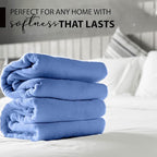 KAHAF COLLECTION 100% Cotton Bath Towels, 24x48 Pack of 6 Towels, Quick Dry - Image 2
