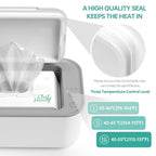 Chefhandy Baby Wipe Warmer, 3-Level Temperature Control, Silent & Even Heating - Image 2