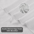 Hand Towels Set 2 Pack-16“x31”, Ultra Soft Microfibers Bathroom Towel Set - Image 4