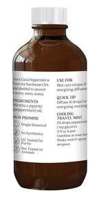 Aura Cacia 100% Pure Peppermint Essential Oil | GC/MS Tested - Image 2