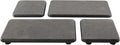 NiuYichee Set of 4 Water Absorbent Diatomite Coasters, Diatomaceous Earth by NiuYichee