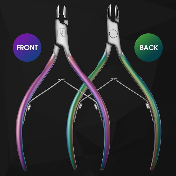 Cuticle Trimmer Cuticle Nippers Clippers Stainless Steel Hangnail Remover - Image 6