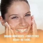 Organic Avocado & Orange Body Scrub Moisturize & Soften Skin, Pure Natural - Image 8