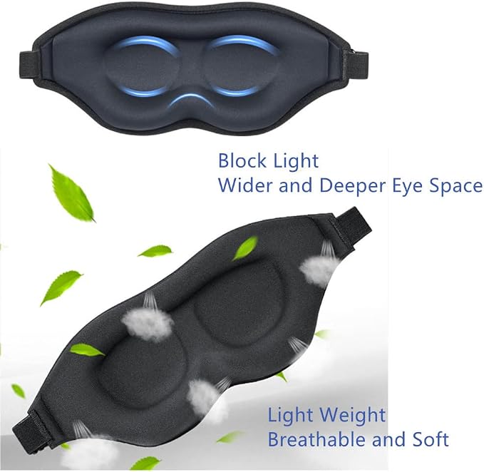 Tim & Tina 3D Sleep Eye Mask Blindfold - Image 7