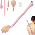 Back Scrubber for Shower, 19’’ Detachable Long Handle Shower Body Scrubber for by GEENOA