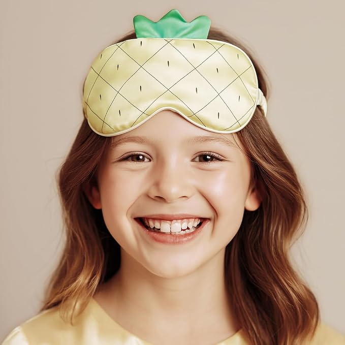 Orose Kids Silk Sleep Mask Cute Adjustable Original Design - Image 2