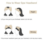 Ondder Spa Headband for Washing Face 8 Pack Beige Skincare Headbands for Women - Image 6