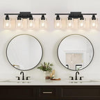 MOKATNG 4-Light Bathroom Light Fixtures, Vanity Light - Image 6