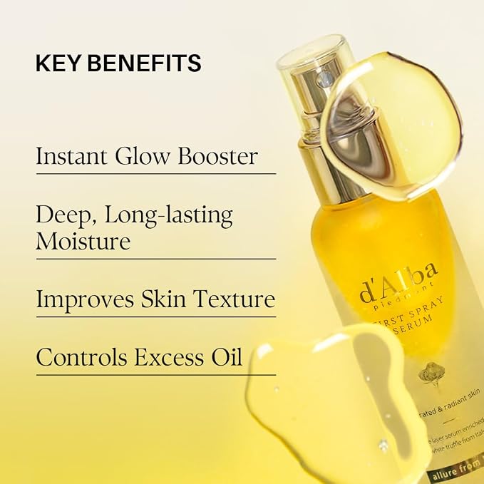 d'alba Piedmont Italian White Truffle First Spray Serum, Vegan Skin Care - Image 6