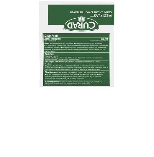 Curad - CUR01496 Mediplast Corn, & Wart Remover, 40% Salicylic Acid Pads - Image 4