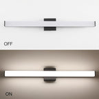 LED Bathroom Vanity Light Fixtures 31.5in Matte Black, Dimmable 24W 4000K - Image 5