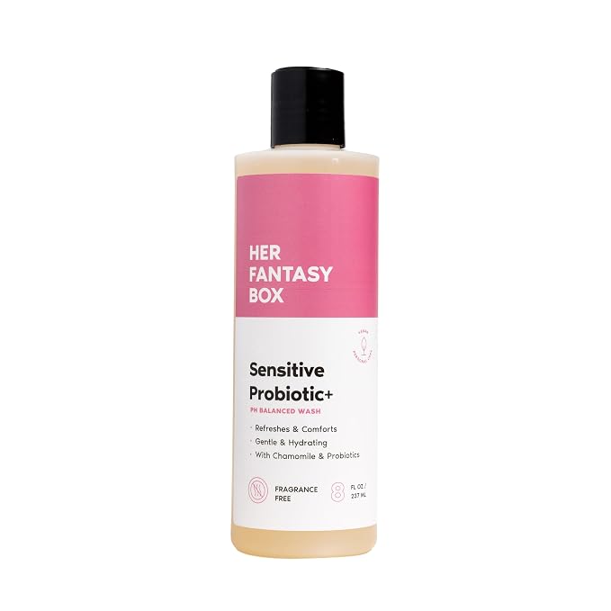 Her Fantasy Box | Sensitive Probiotic+ Gentle Cleanser – Fragrance-Free by HERFANTASYBOX