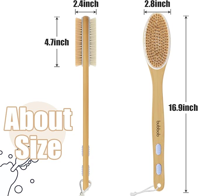 Back Scrubber for Shower, Bath Brush - Image 2