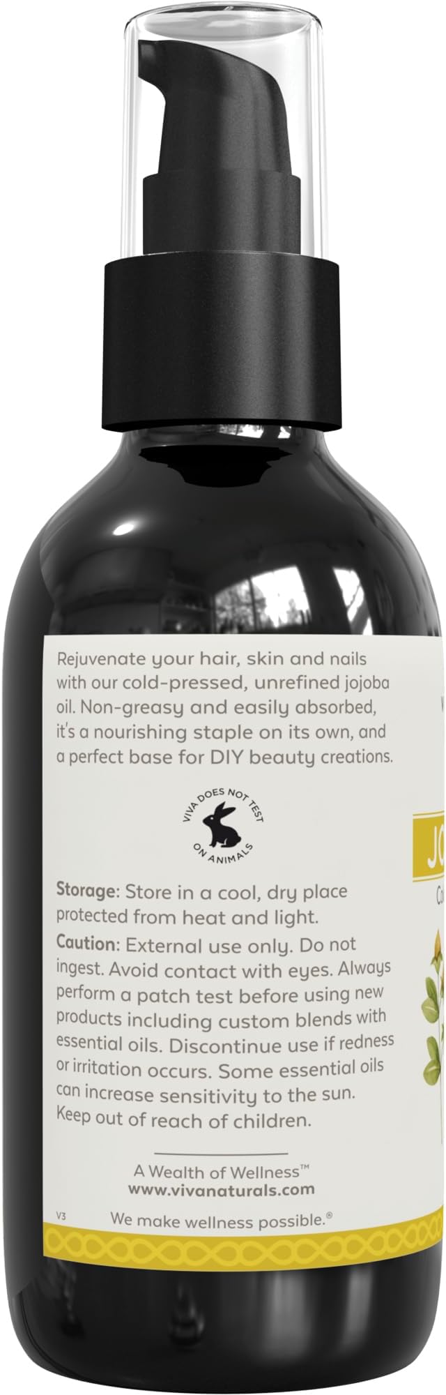 Viva Naturals Organic Jojoba Oil - Image 7