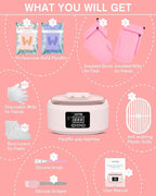 Paraffin Wax Machine for Hand and Feet -Paraffin Wax Warmer Moisturizing Kit - Image 3