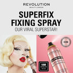 Revolution Beauty London, Superfix Misting Makeup Setting Spray, Ultra Matte & - Image 5