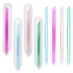 4Pcs Glass Cuticle Pusher, Dual-Ended Manicure Stick, 4 Colors Nail Cuticle - Image 7