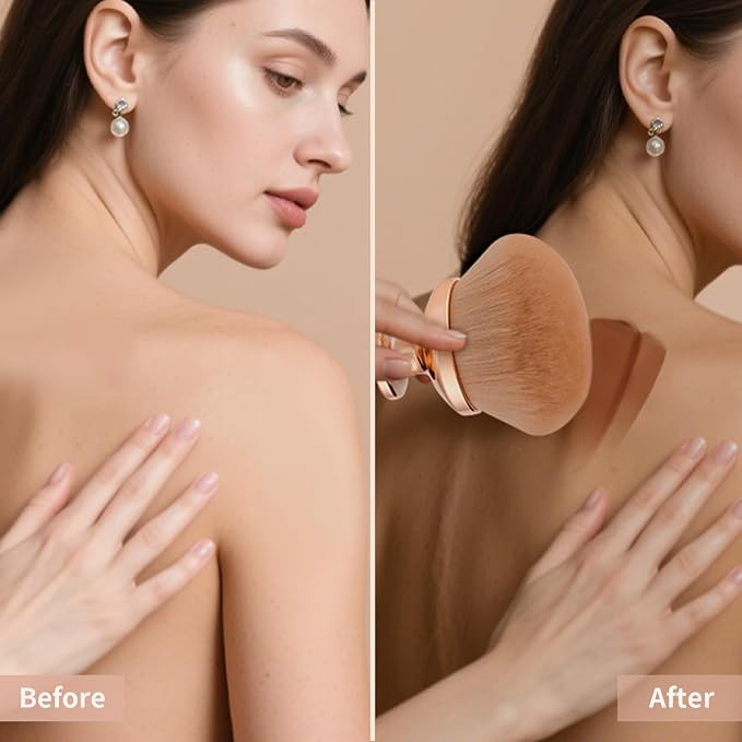 docolor Self Tanner Brush Extra Large Body Makeup Brush, 3.5 Inch Width - Image 7