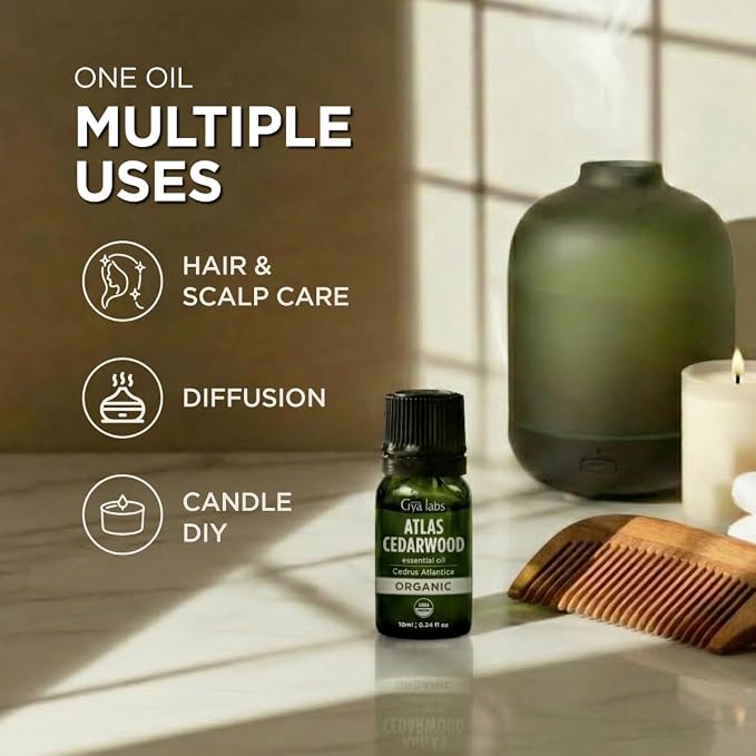 Gya Labs USDA Organic Cedarwood Essential Oil - Image 7