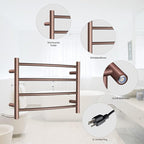 Towel Warmer ORB for Bathroom Wall Mounted Bath Towel Heater Plug-in Electric - Image 4